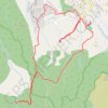 Trace GPS Randonnée de la source Manouilh à la Réunion, itinéraire, parcours
