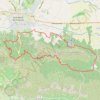 Trace GPS Tour de la crete des alpilles, itinéraire, parcours