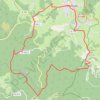 Trace GPS Massif des Bois Noirs - Les Bornes Armoriées, itinéraire, parcours