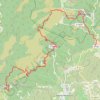 Trace GPS Grande Traversée de l'Hérault - de Saint-Julien-de-Molières à Notre-Dame-du-Cros, itinéraire, parcours