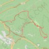 Trace GPS Marche depuis le col de la Faucille, itinéraire, parcours