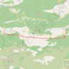 Trace GPS Le Pous - La Vallière (Grande Traversée des PréAlpes), itinéraire, parcours