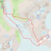Trace GPS Balcons de la Mer de Glace, itinéraire, parcours