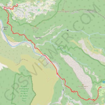 Trace GPS Réunion - J3, itinéraire, parcours