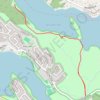 Trace GPS Sackville Second Lake, itinéraire, parcours