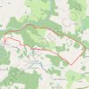 Trace GPS Sentier Les Bruyères du Puy des Ages à Savignac-Lédrier, itinéraire, parcours