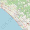 Trace GPS D'Avenza à Pietrasanta, itinéraire, parcours