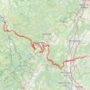 Trace GPS Jour 4 Auvergne Naussac-Fontanes à Grignan, itinéraire, parcours