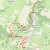 Trace GPS Nolay (21) France - De Vauchignon aux Aubues, itinéraire, parcours