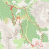 Trace GPS Fort Lausette Col Isoard L'Arpillon, itinéraire, parcours