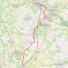 Trace GPS Clisson Montaigu par chemin Compostelle, itinéraire, parcours
