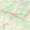 Trace GPS Brissac - Chalonnes, itinéraire, parcours