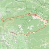 Trace GPS Mont Ventoux, itinéraire, parcours