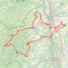 Trace GPS SRA 2014 Ardèche Verte Valloire, itinéraire, parcours
