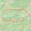 Trace GPS [Itinéraire] La cabane de Baudisson, itinéraire, parcours