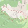 Trace GPS Tête de Garnesier en boucle (Devoluy), itinéraire, parcours