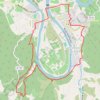 Trace GPS Luzech - Saint Vincent, itinéraire, parcours