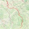 Trace GPS GR® 13 _ du Gâtinais au Morvan, itinéraire, parcours