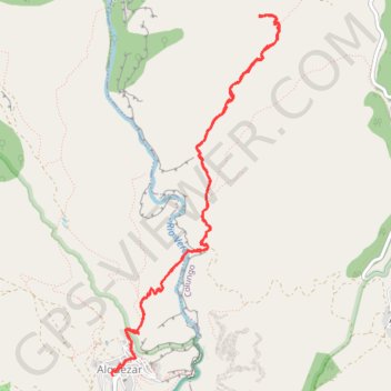 Trace GPS Puente-Villacantal-Abrigo-Arpan-Topopyrenees, itinéraire, parcours