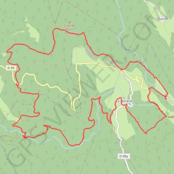 Trace GPS suuntoapp-Hiking-2022-08-10T04-29-17Z, itinéraire, parcours