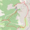 Trace GPS Sentier de la Baronne (Devoluy), itinéraire, parcours