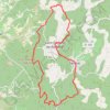 Trace GPS Saint-Christol-de-Rodières, itinéraire, parcours