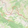 Trace GPS Lacs de Lausfer et Colle Longue, itinéraire, parcours
