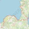 Trace GPS Agriates + Cap Corse, itinéraire, parcours