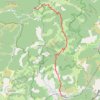 Trace GPS Mercantour - de la baisse de Camp d'Argent à Sospel, itinéraire, parcours