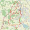 Trace GPS Autour de Nailly - Sens, itinéraire, parcours