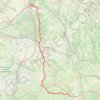 Trace GPS Itinéraire de Saran à Ébreuil, itinéraire, parcours