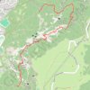 Trace GPS Grand Salève - Sentier de Sarrot-Saut Gonet - T5 à T6 (Randonnée Pédestre), itinéraire, parcours