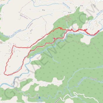 Trace GPS 🚶 Trace canal des esclaves en passant par bout bois., itinéraire, parcours