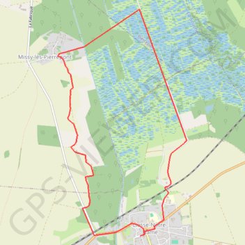 Trace GPS Le bois Semé, itinéraire, parcours