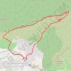 Trace GPS Sainte Anastasie, itinéraire, parcours