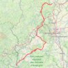 Trace GPS Itinéraire de 11 Rue de la Croix des Vignes, 03450 Ébreuil, France à Bort-les-Orgues, itinéraire, parcours