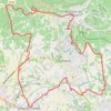 Trace GPS Loriol - Canal - Carpentraes - Beaumes - Loriol, itinéraire, parcours
