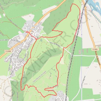 Trace GPS Serhhac, itinéraire, parcours