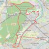 Trace GPS Corra - Saint Gemain (Chateau), itinéraire, parcours
