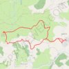 Trace GPS Le Mont Ursuya, itinéraire, parcours