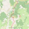Trace GPS Mas Saint-Chély Sainte-Enimie, itinéraire, parcours