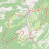 Trace GPS Pays Beaujolais - Pierres Dorées - Chamelet, itinéraire, parcours