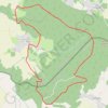 Trace GPS Buttes de Rosne, itinéraire, parcours