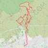 Trace GPS Étoile : sentier de découverte, Jacquot, Ouides, Nègre, itinéraire, parcours