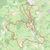 Trace GPS En Pays d'Urfé / Villemontais - Crémeaux, itinéraire, parcours