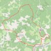 Trace GPS Entre Lacapelle et Blanquefort, itinéraire, parcours