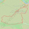 Trace GPS Boucle depuis l'ermitage Notre-Dame-de-Pène, itinéraire, parcours
