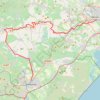 Trace GPS Narbonne / Béziers, itinéraire, parcours