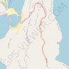 Trace GPS Lagon de Balos, itinéraire, parcours