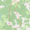 Trace GPS Pays des Feuillardiers, itinéraire, parcours